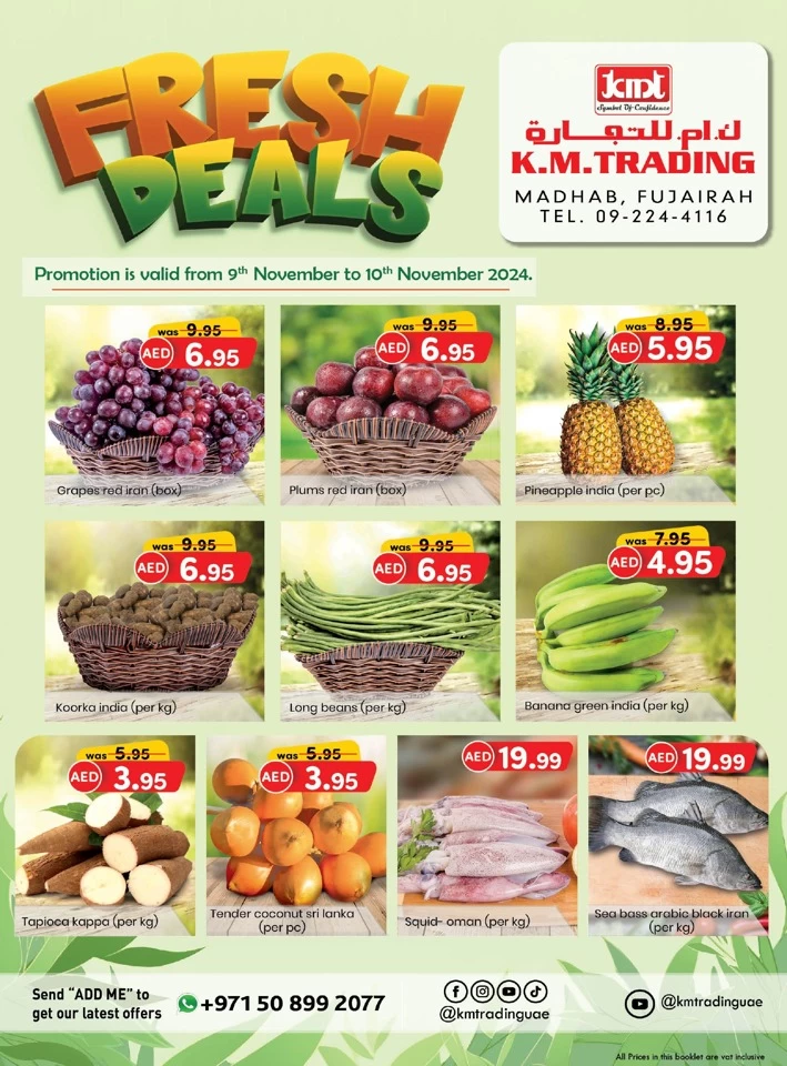 Fujairah Fresh 9-10 November 2024