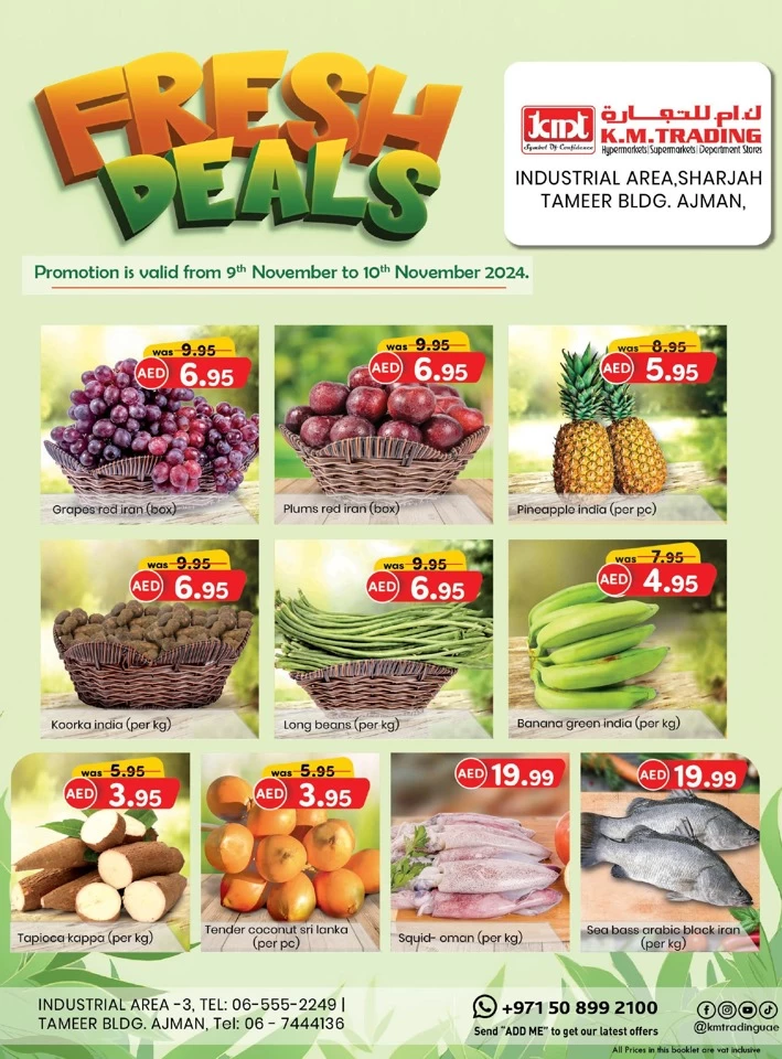 Fresh Deal 9-10 November 2024