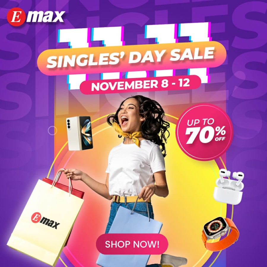 Emax Singles Day Sale