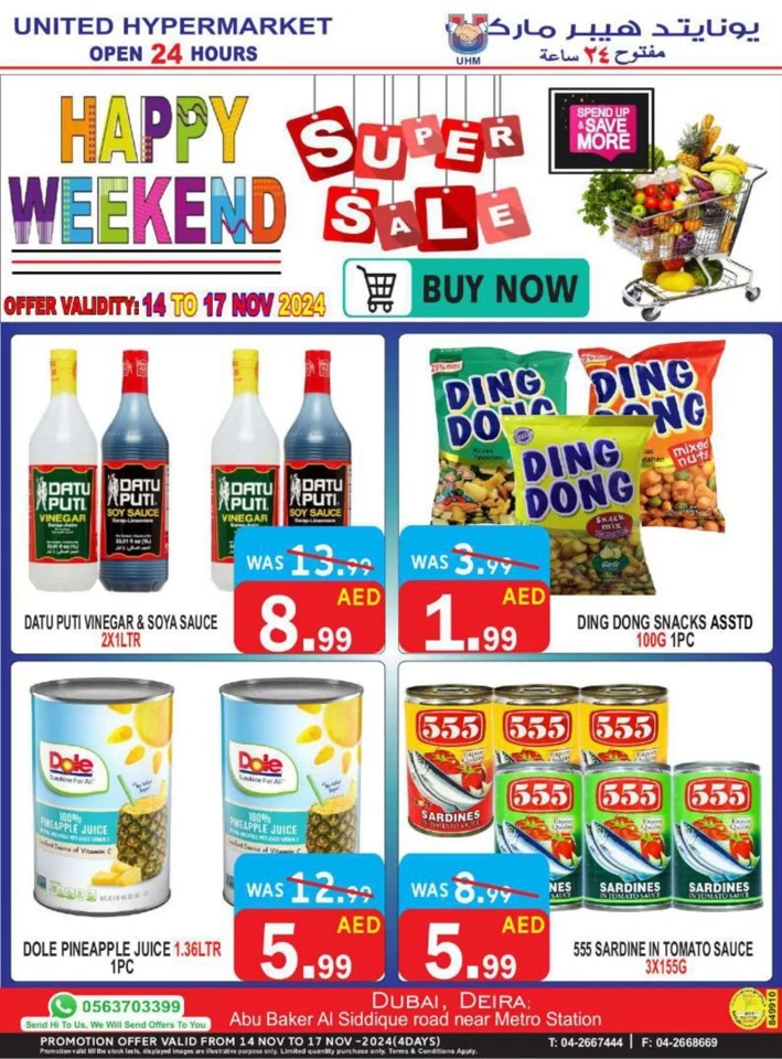 United Hypermarket Happy Weekend