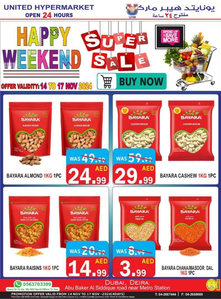 United Hypermarket Happy Weekend