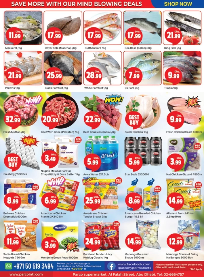 Parco Supermarket Big Price Drop