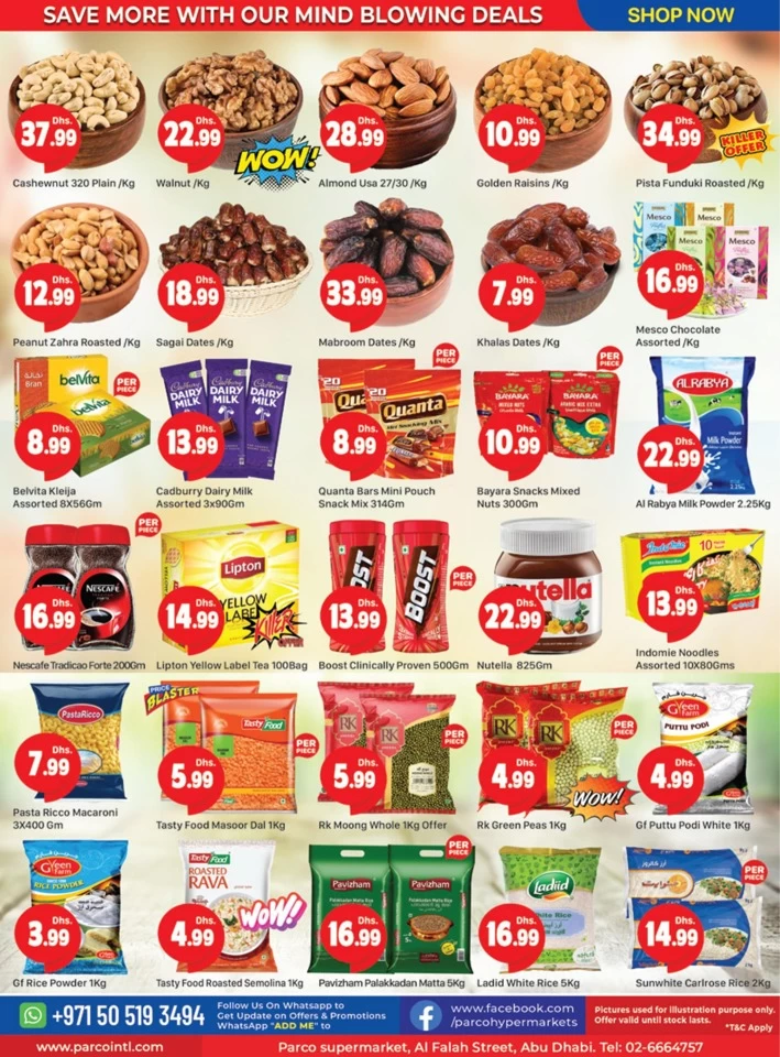 Parco Supermarket Big Price Drop