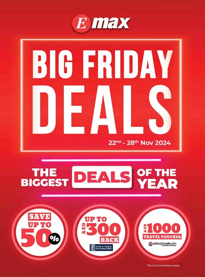 Emax Big Friday Deals