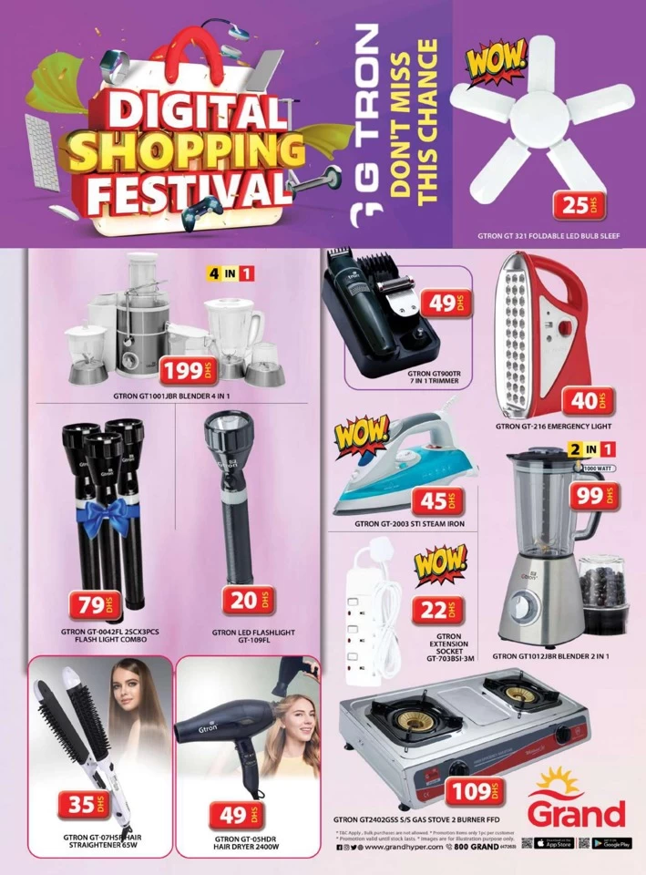 Digital Shopping Festival Promotion