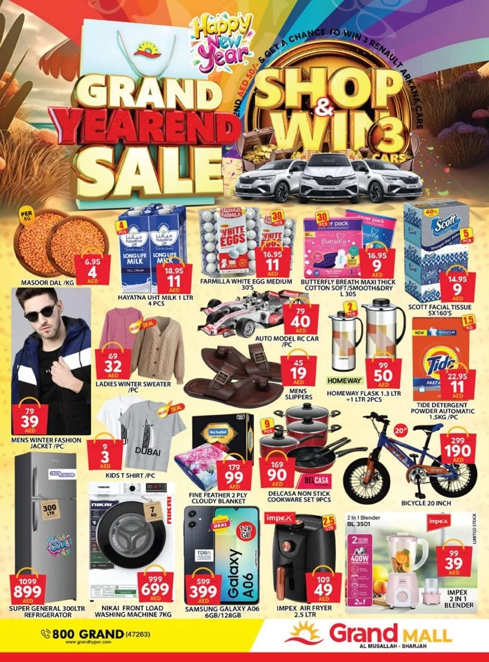 Grand Mall Year End Sale