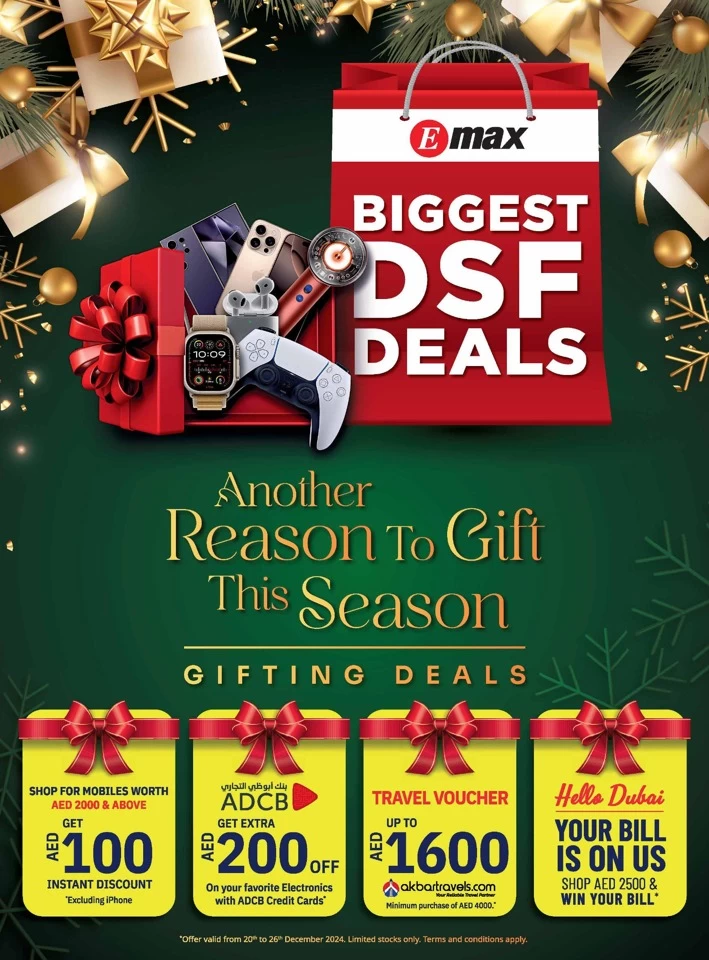 Emax Biggest DSF Deals