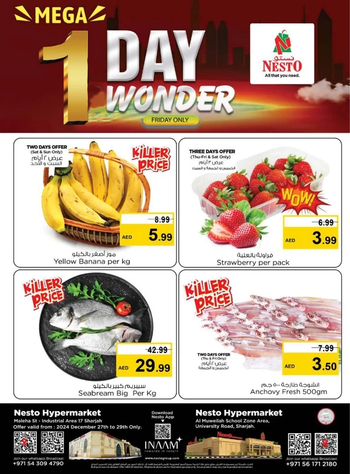 Nesto 1 Day Wonder Deals