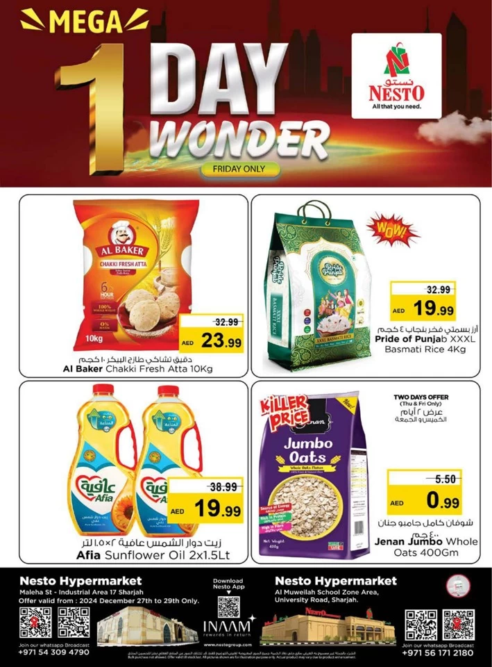 Nesto 1 Day Wonder Deals