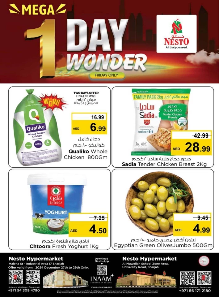 Nesto 1 Day Wonder Deals