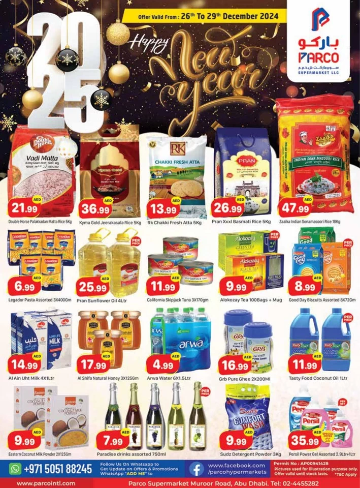 Parco Supermarket Happy New Year