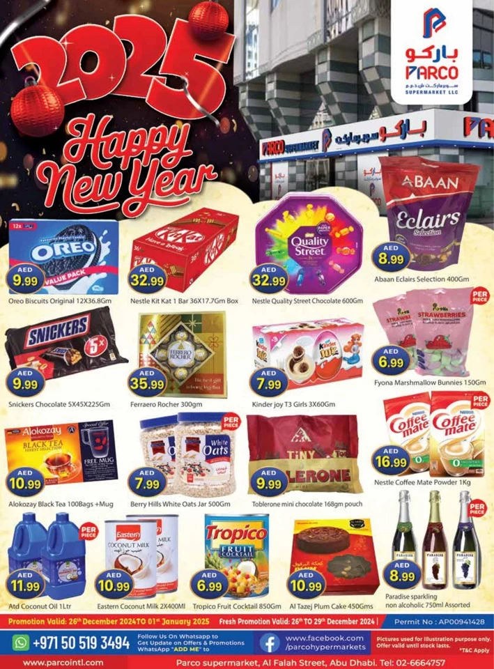 Parco Supermarket New Year Sale