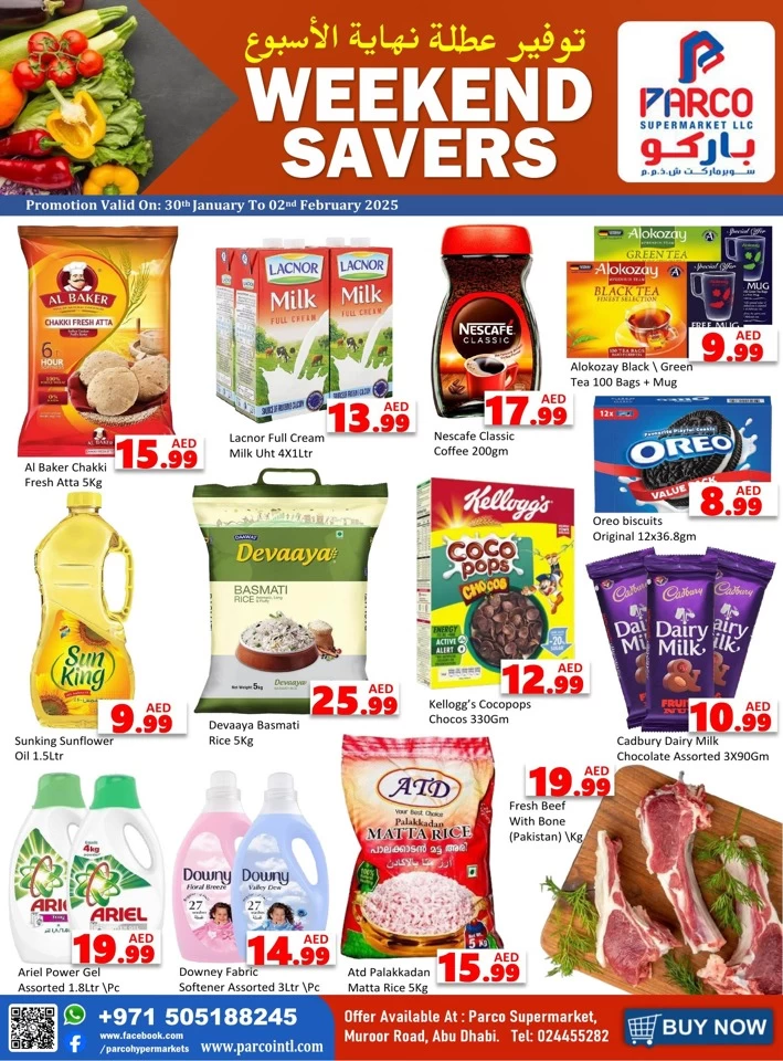 Parco Supermarket Weekend Savers