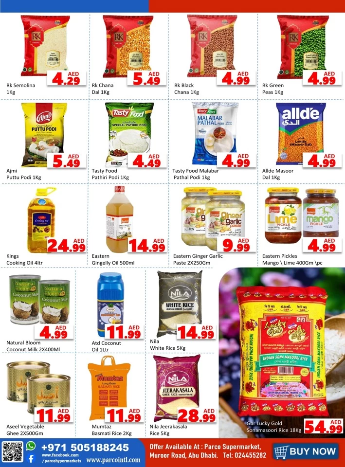 Parco Supermarket Weekend Savers