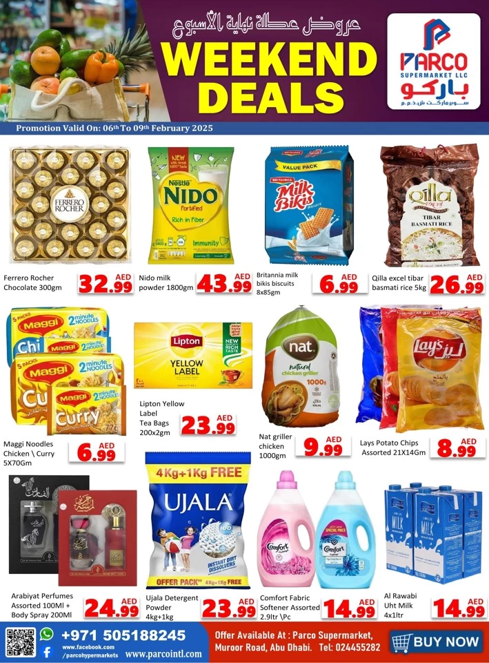 Parco Supermarket Weekend Deals