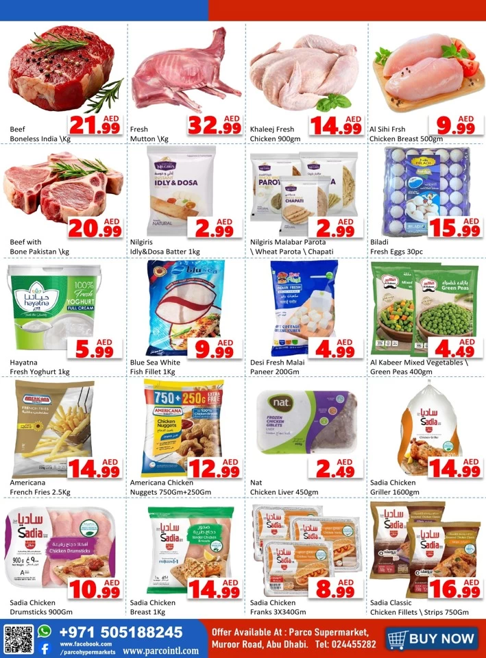 Parco Supermarket Weekend Deals