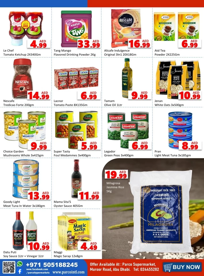 Parco Supermarket Weekend Deals