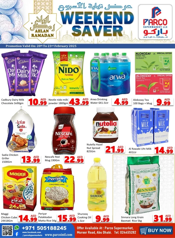 Parco Supermarket Weekend Saver