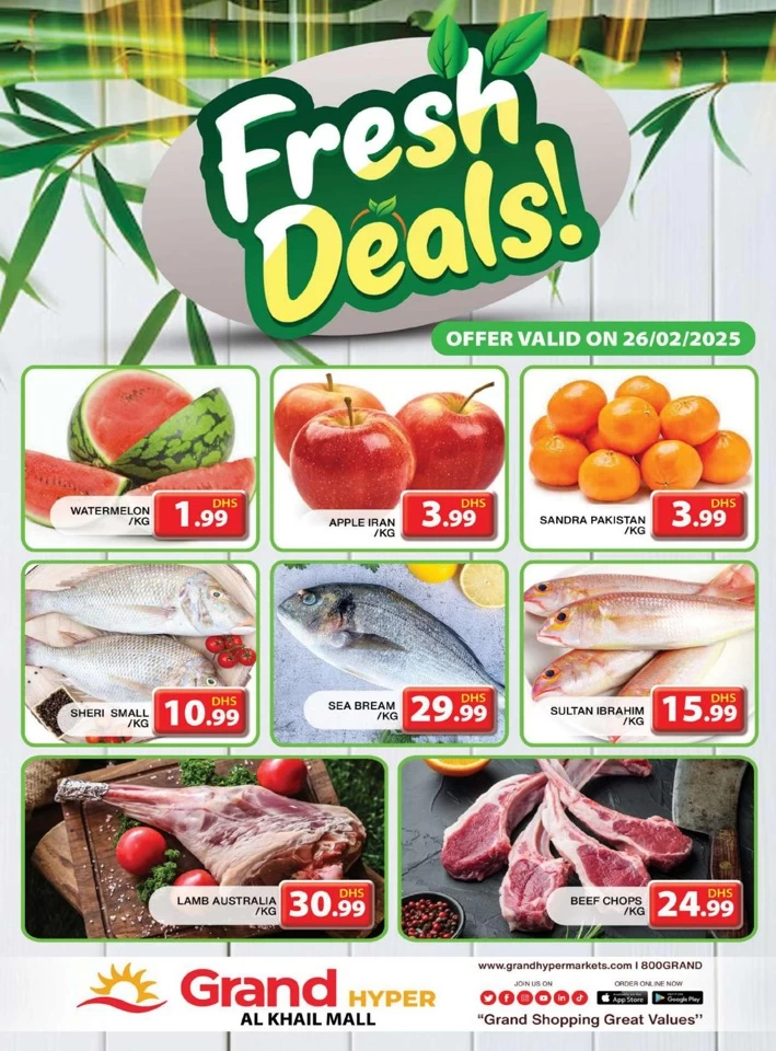 Fresh Deal 26 February 2025