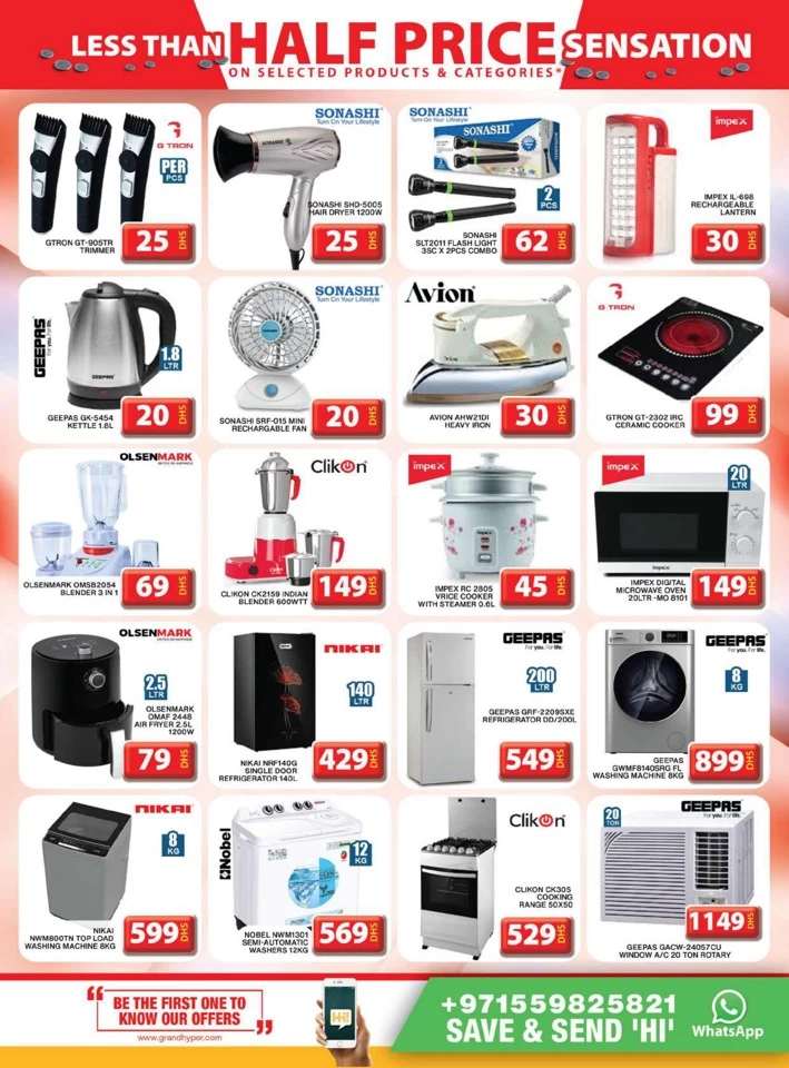 Grand Hyper Half Price Sensation