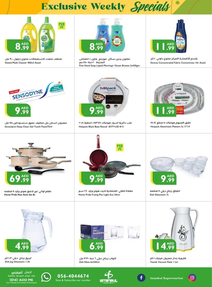 Exclusively Weekly Specials Offer