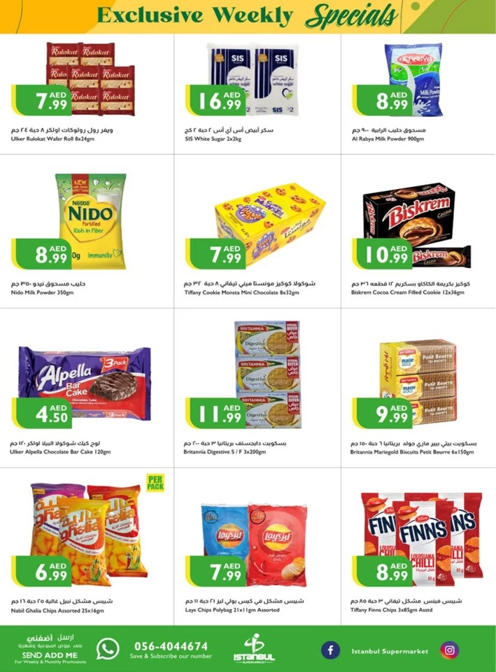 Exclusively Weekly Specials Offer
