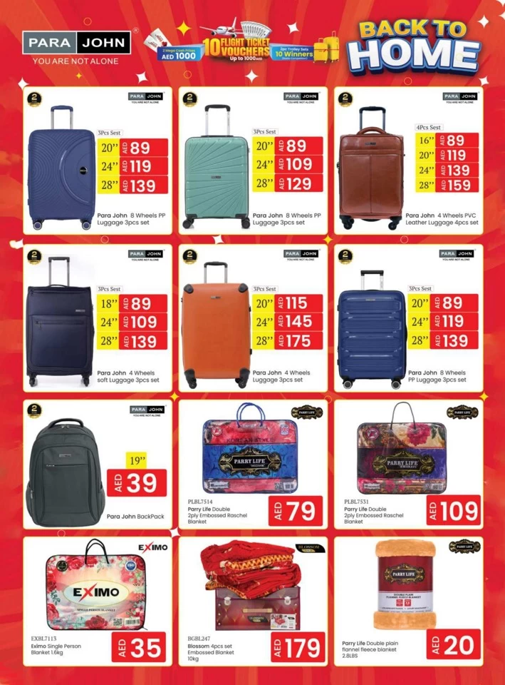 Bumper Back To Home Bazar