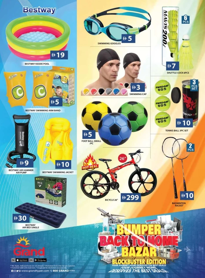 Bumper Back To Home Bazar