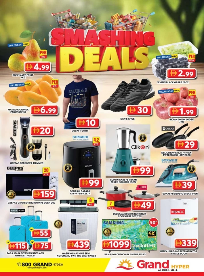 Grand Hyper Smashing Deals