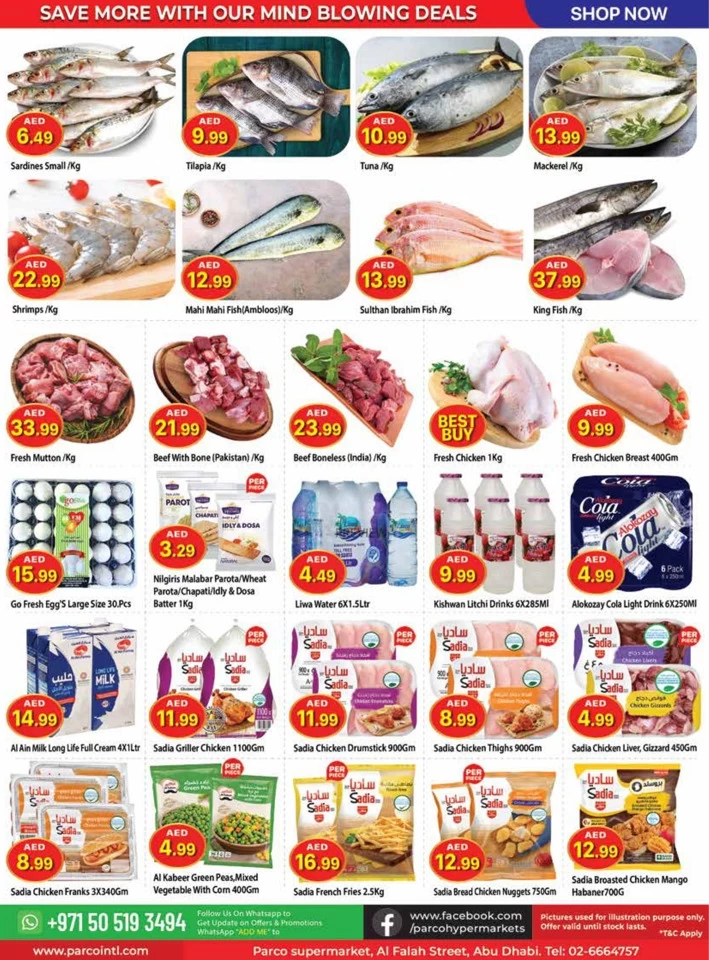Parco Supermarket Welcome August