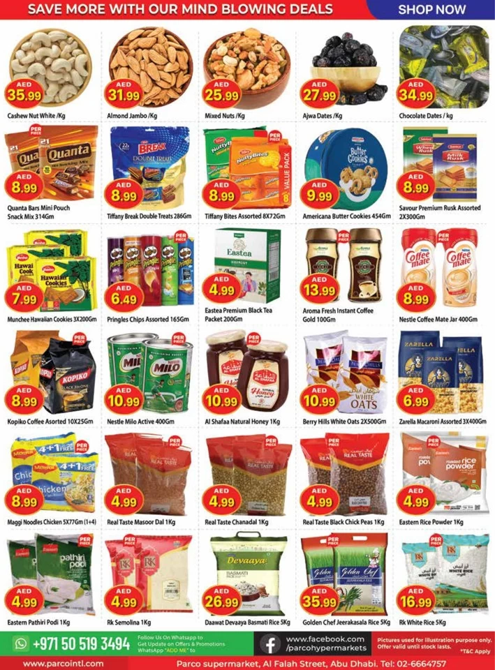 Parco Supermarket Welcome August
