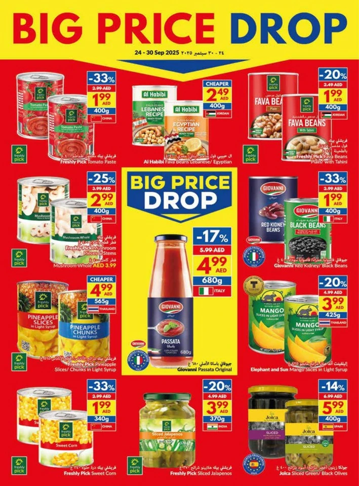 Weekly Big Price Drop