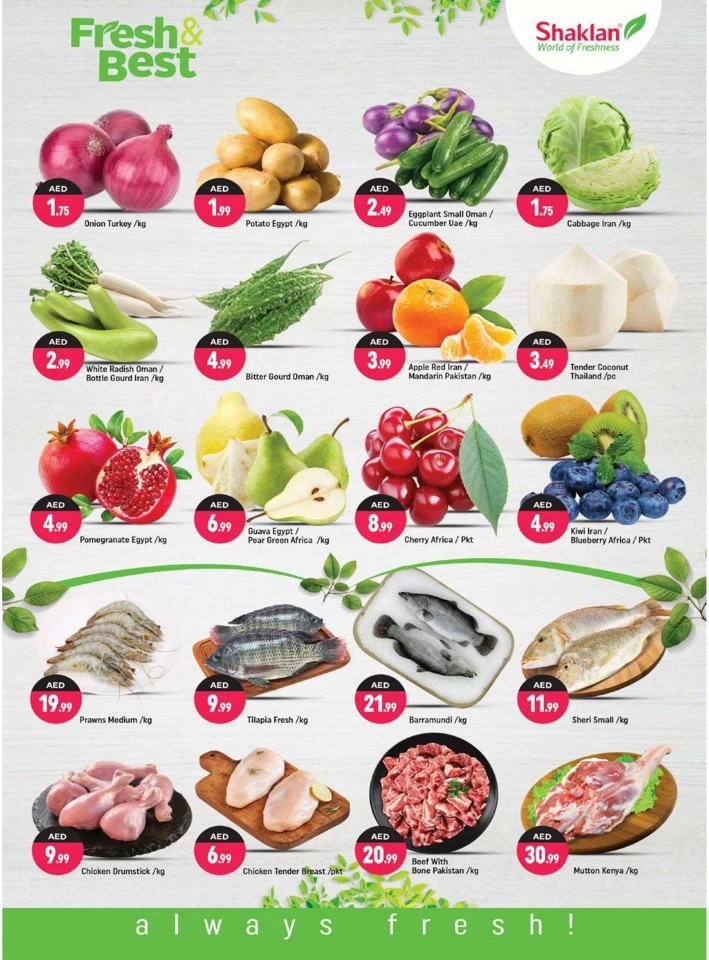 Shaklan Market Happy Days Deal