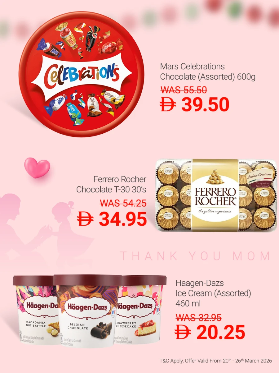 Choithrams Mother's Day Offer