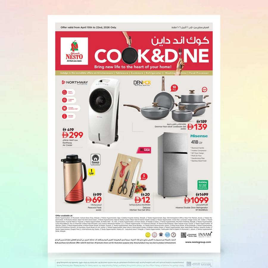 Nesto Cook & Dine Offer
