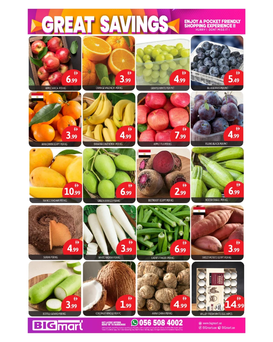Big Mart Great Savings Offer