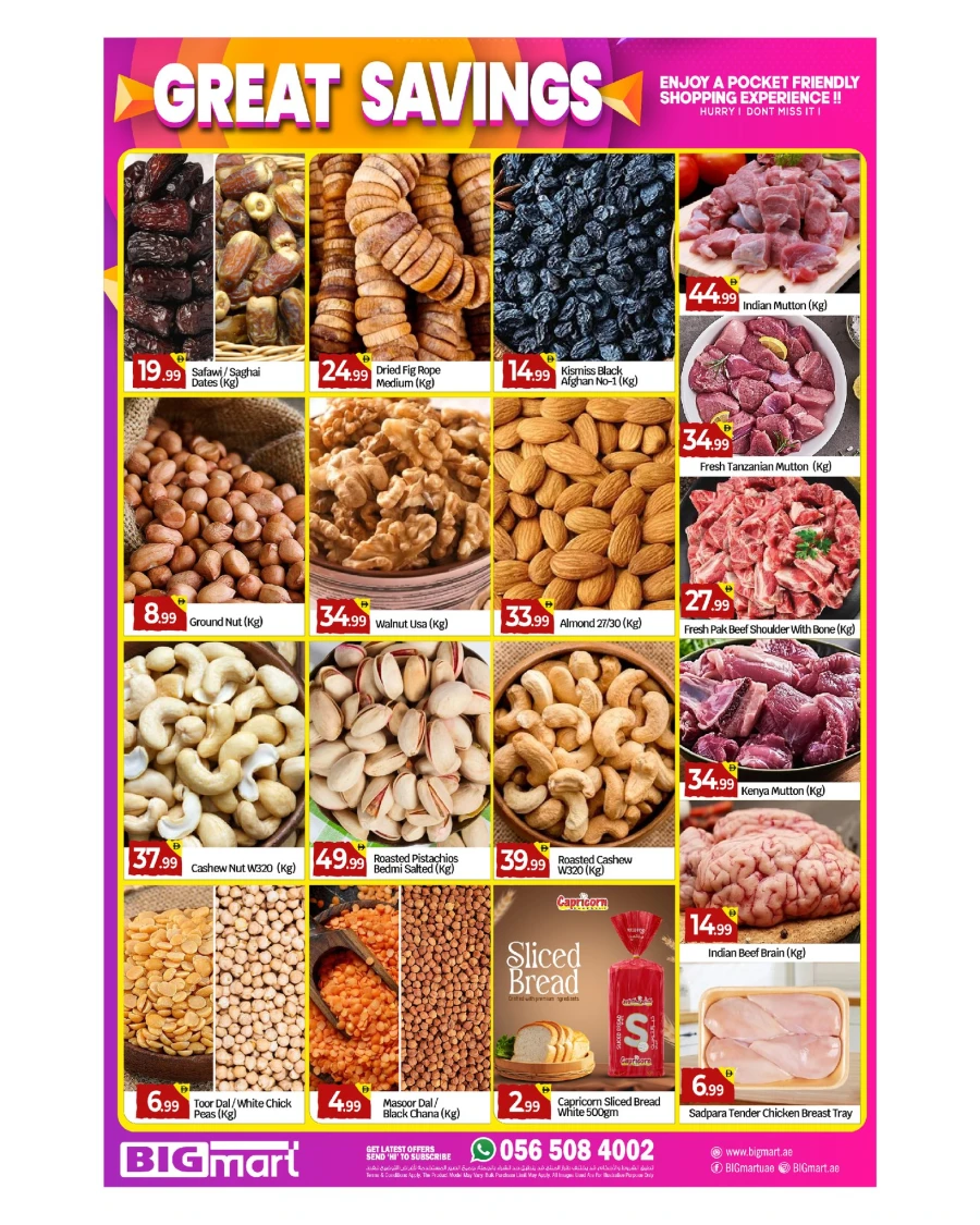Big Mart Great Savings Offer