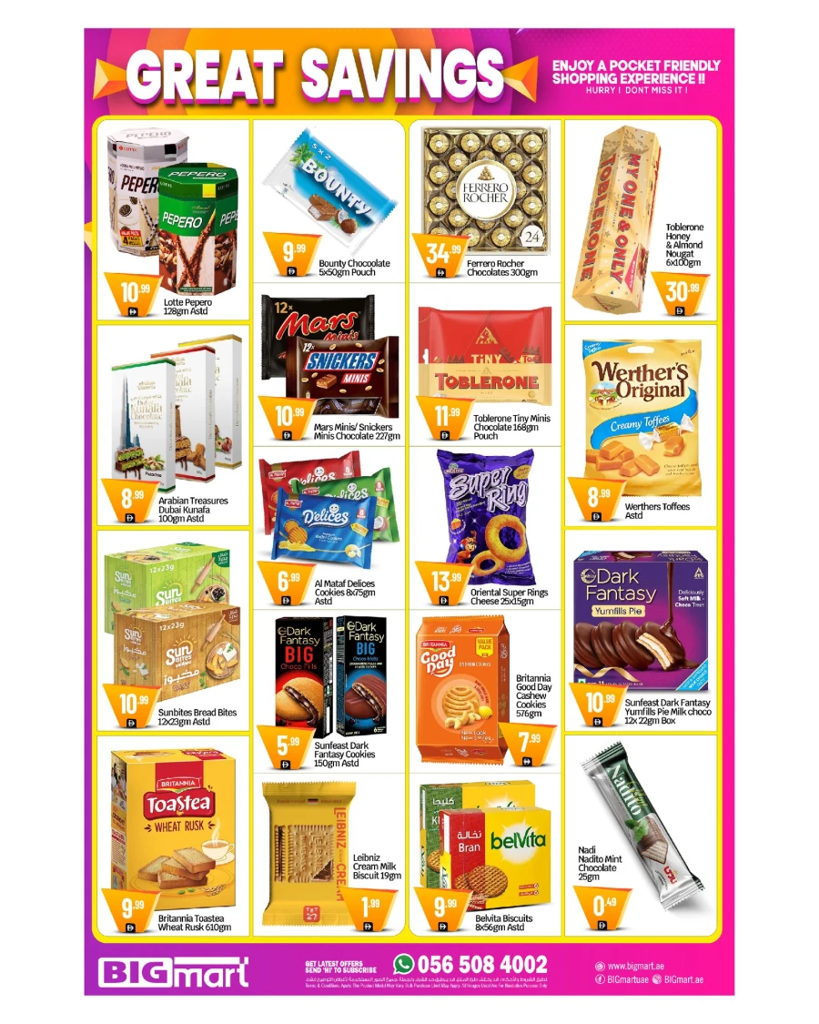 Big Mart Great Savings Offer