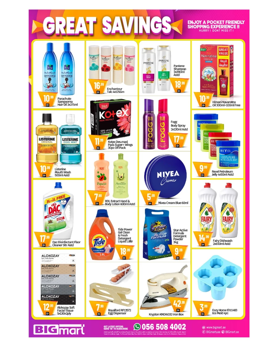 Big Mart Great Savings Offer