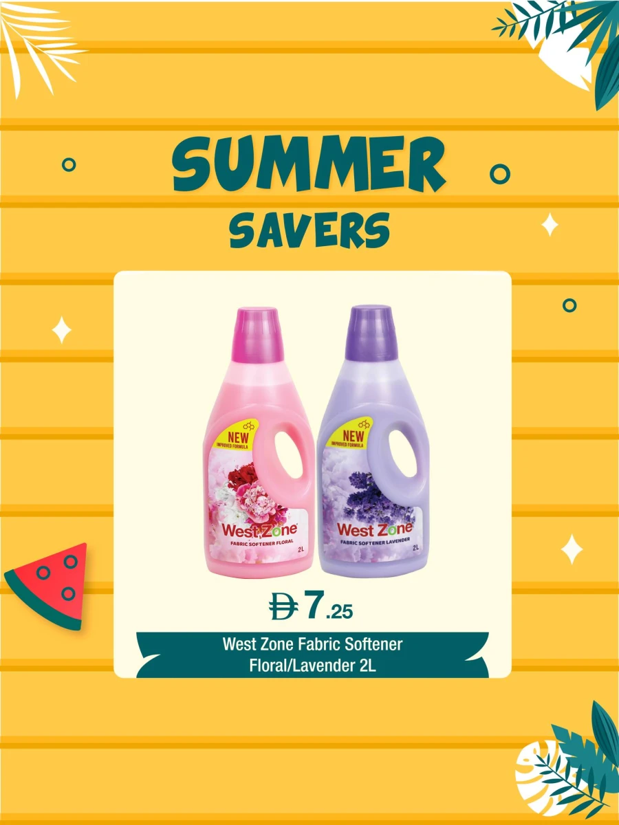 West Zone Summer Savers Offer