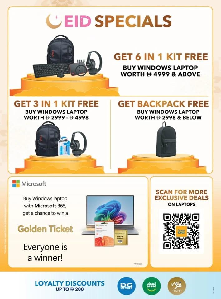 Sharaf DG Eid Mubarak Offer