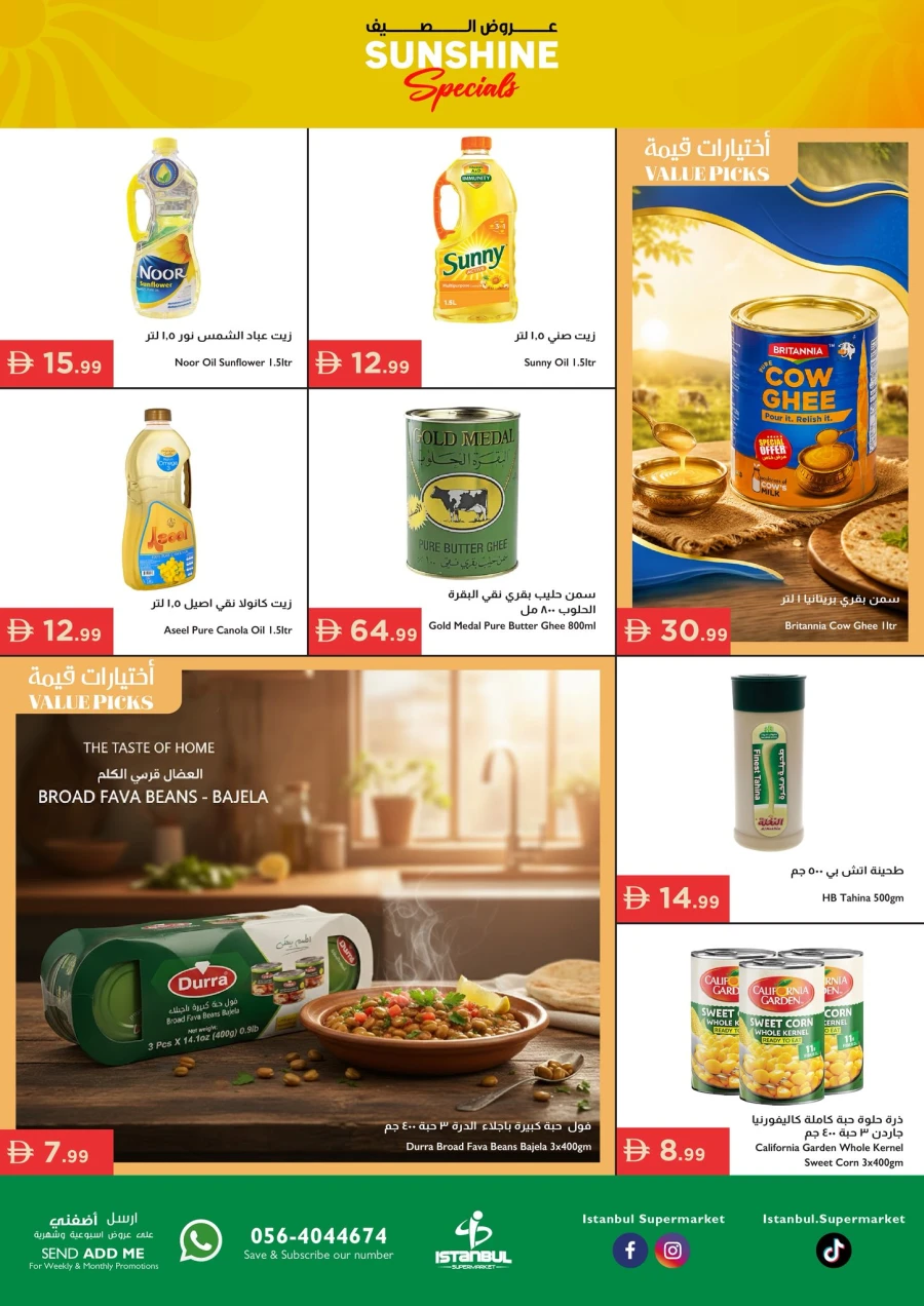 Istanbul Sunshine Specials Offer