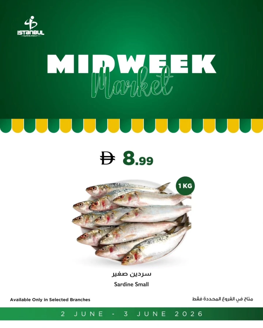 Istanbul Midweek Market Offer