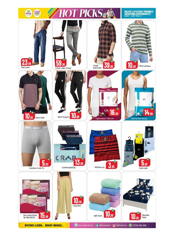 Big Mart Hot Picks Offer