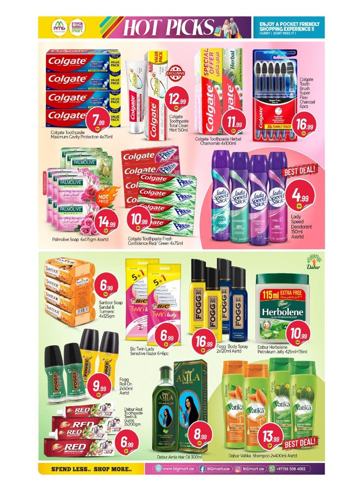 Big Mart Hot Picks Offer
