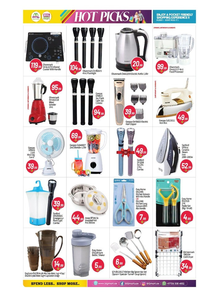 Big Mart Hot Picks Offer