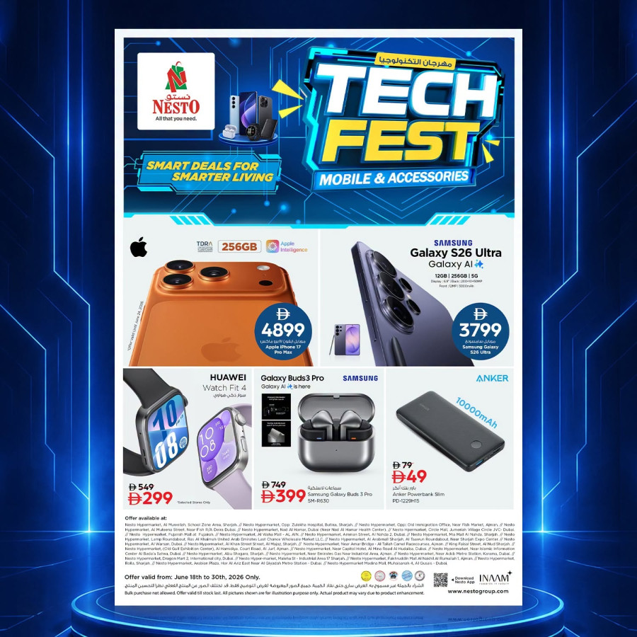 Nesto Tech Fest Offer