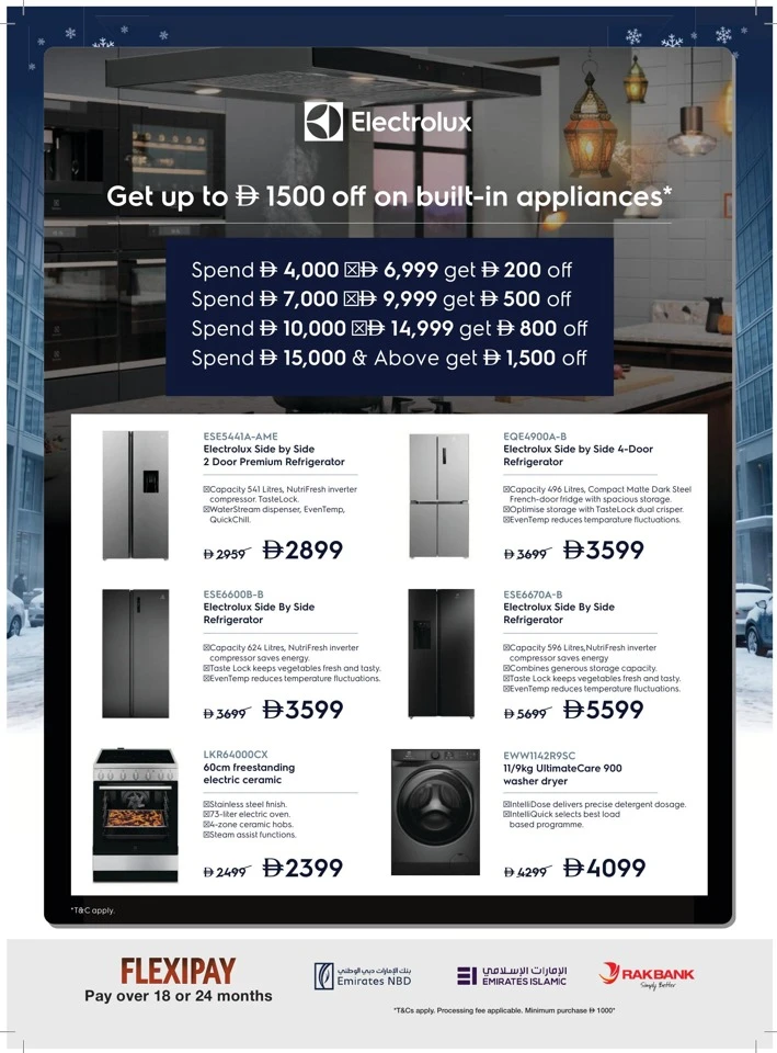 Sharaf DG Subzero Fiesta Offers