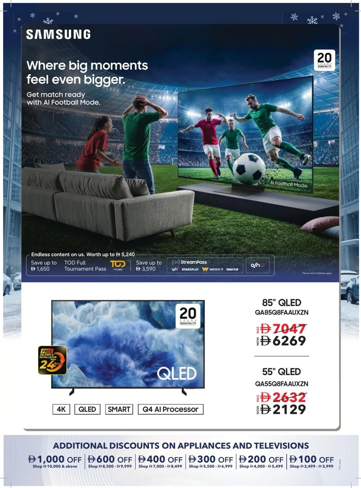 Sharaf DG Subzero Fiesta Offers