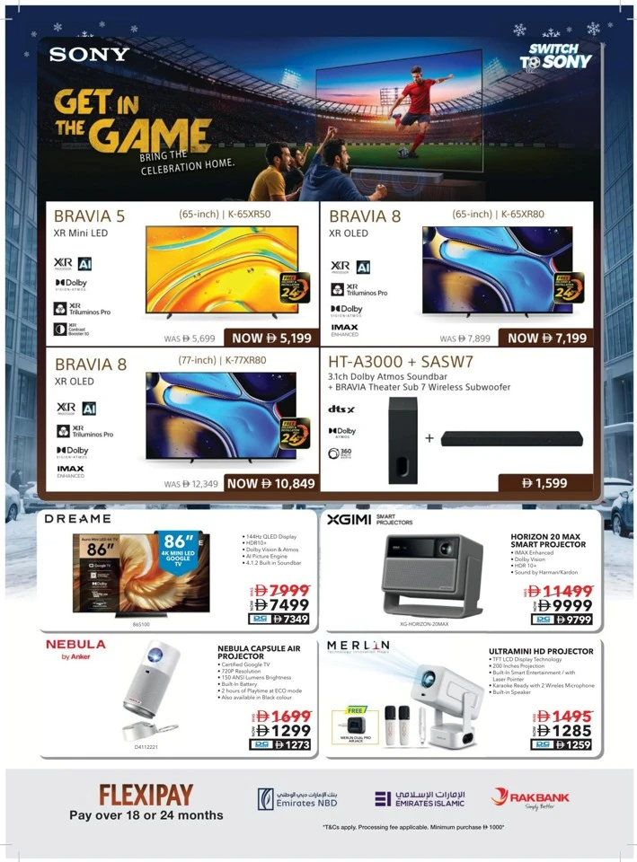Sharaf DG Subzero Fiesta Offers